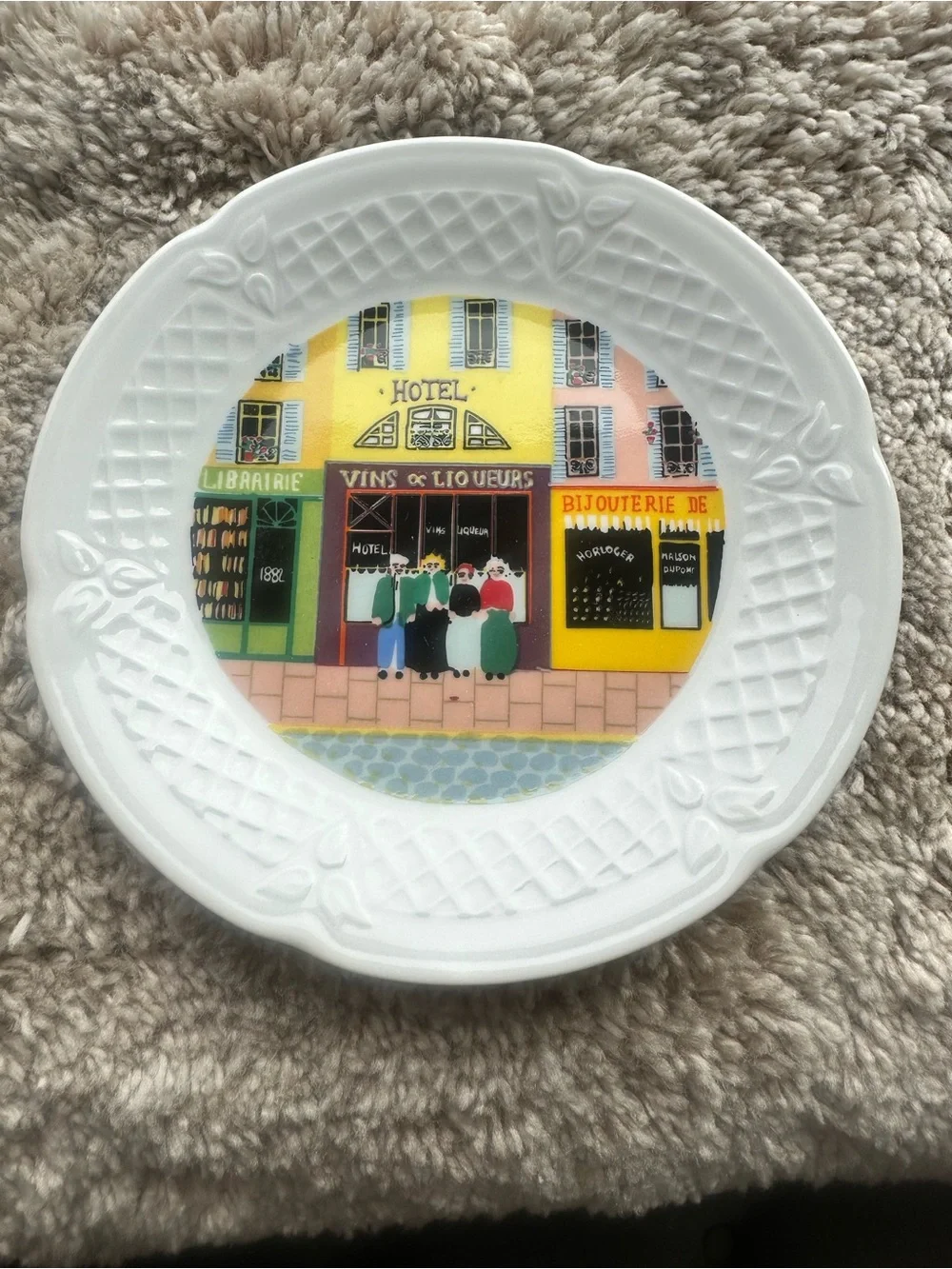 Philippe Deshoulieres porcelain dish